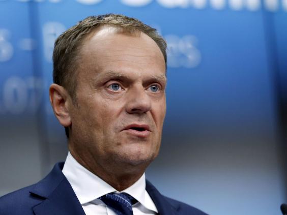 Donald Tusk EU council president