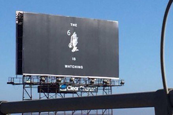 Mysterious 6 God billboard spotted in Toronto