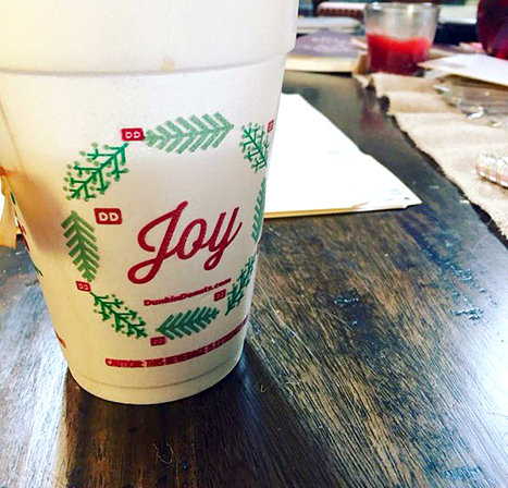 Dunkin Donuts Holiday Cups