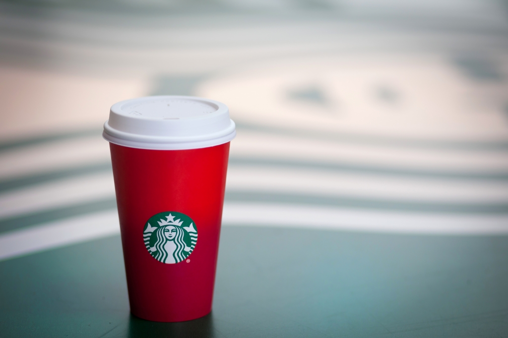 Dunkin Donuts unveils festive holiday cups