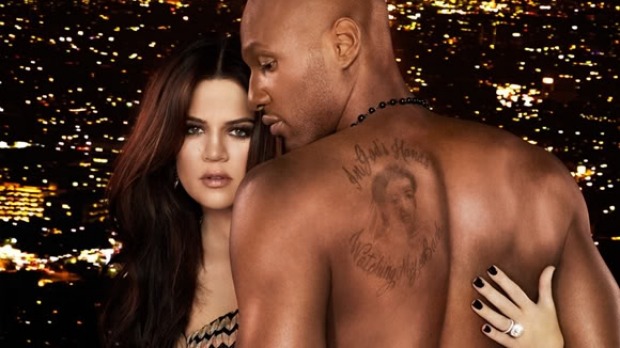 A promotional shot taken for reality show Khloe & Lamar