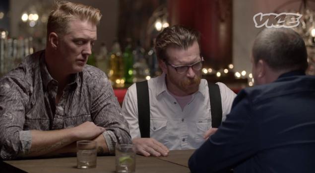 Jesse Hughes and Joshua Homme of Eagles of Death Metal speak about the Nov. 13 terrorist attack at their concert at Paris’ Bataclan in their first interview since the carnage