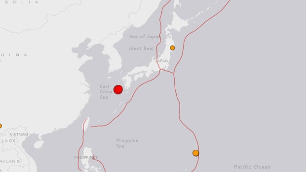 Earthquake near Japan