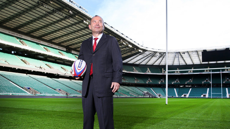 Eddie Jones is the new England head coach and a former team-mate of Michael Cheika