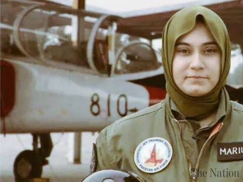 Marium becomes first PAF female pilot to embrace martyrdom