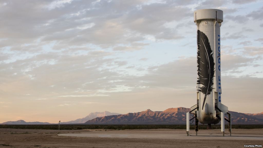 Blue Origin’s New Shepard space vehicle successfully flew to space before executing a historic landing back at the launch site in West Texas