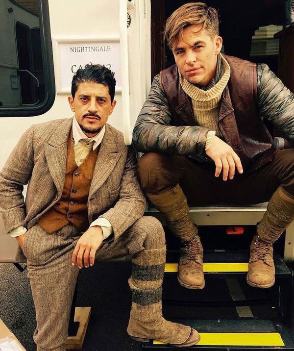 First Look At Chris Pine & Said Taghmaoui In Wonder Woman