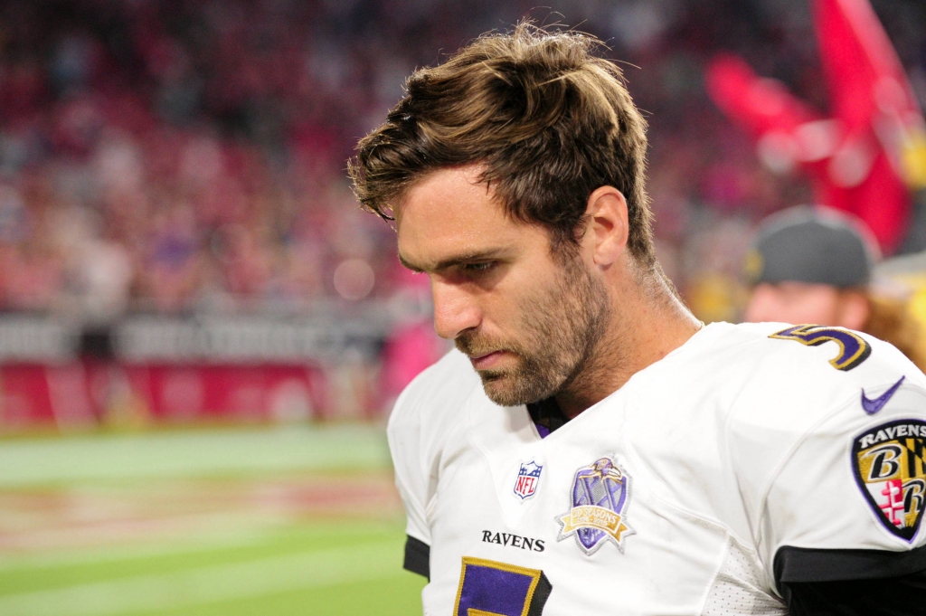 Flacco is forced to travel to face a NFC West team for the third time this season. The first two didn't go so well.		Matt Kartozian-USA TODAY Sports