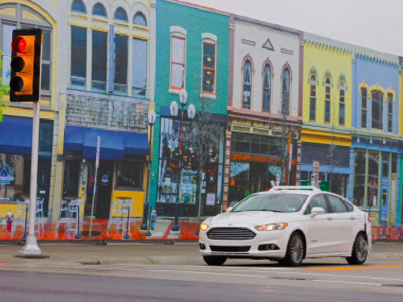 First to test autonomous vehicle at Mcity is a Ford