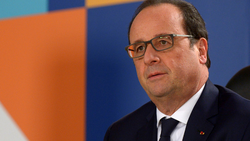 French President Francois Hollande is in Washington for talks with Barack Obama