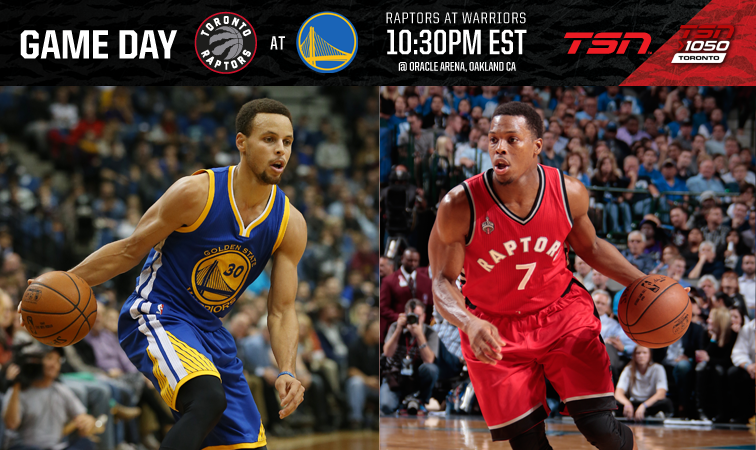 Game Day Raptors @ Warriors