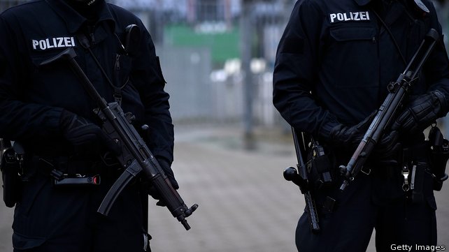 The Latest: Berlin police raid mosque, arrest 2 suspects