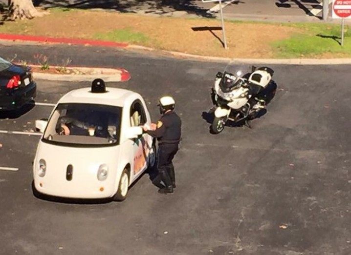 Google Self-Driving auto Pulled Over By Police