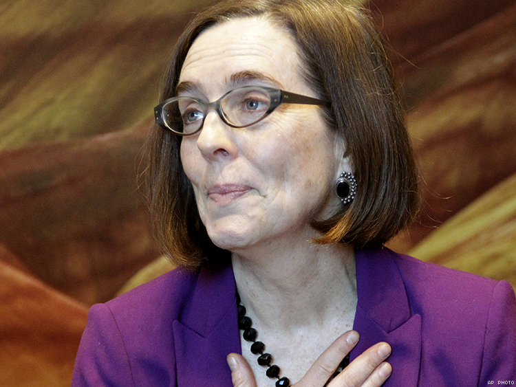 Oregon Governor Kate Brown