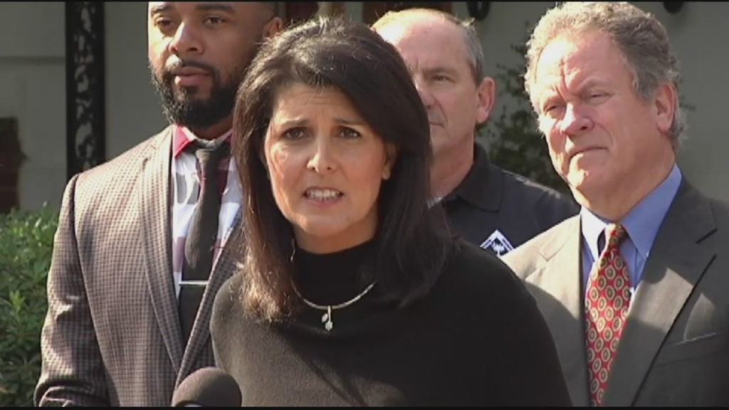 Governor Nikki Haley at 'One SC&#039 announcement