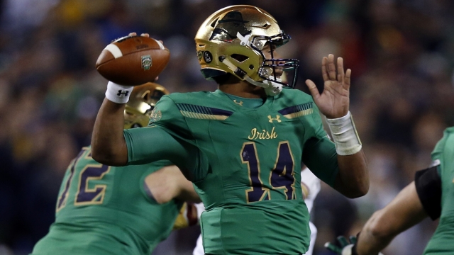The Fighting Irish were not overly impressive in their Week 12 win over Boston College