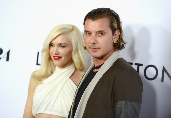 LOS ANGELES CA- JUNE 04 Gwen Stefani and Gavin Rossdale attend the premiere of A24's'The Bling Ring at Directors Guild Of America