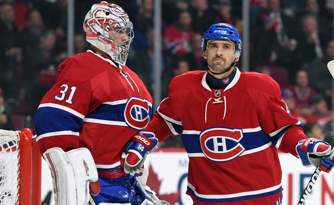 Centre Bell Hosts the Jets vs. Canadiens.