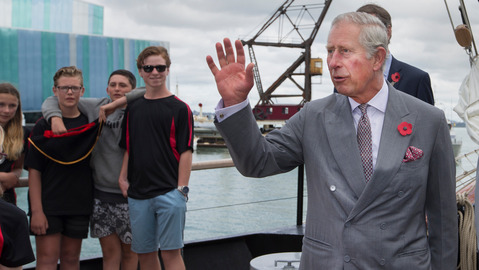 Prince Charles arrives in Canberra as new poll shows most Australians want 