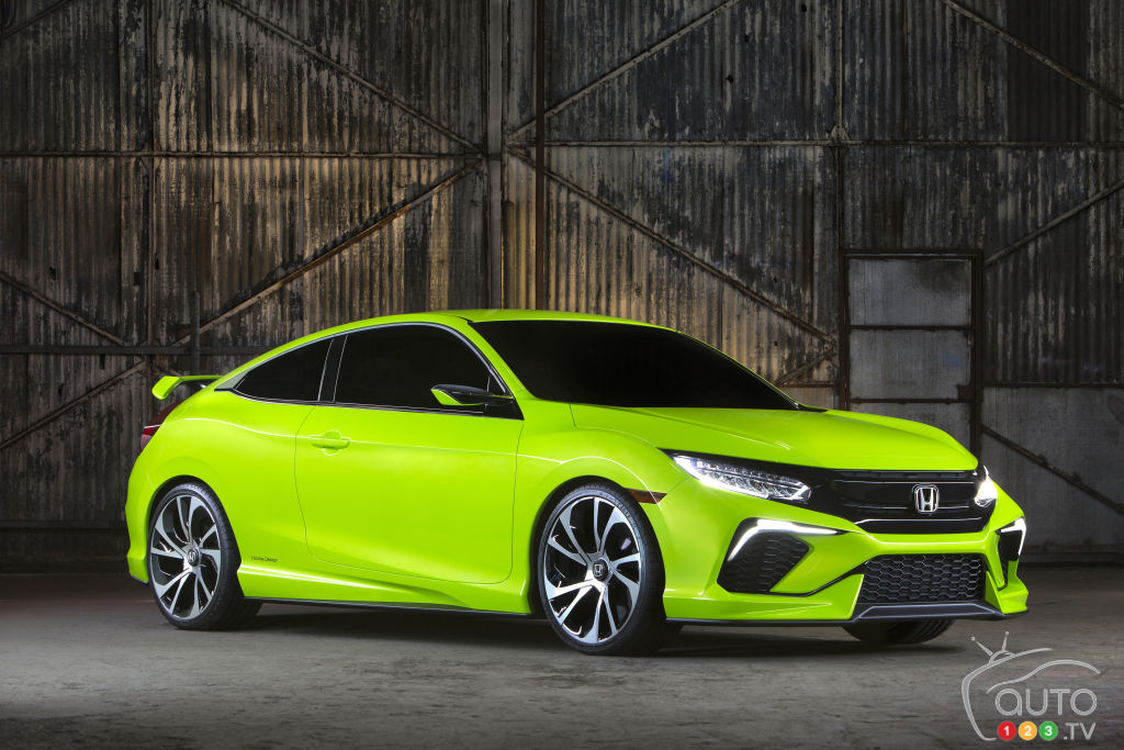 2016 Honda Civic Coupe set for world premiere in Los Angeles