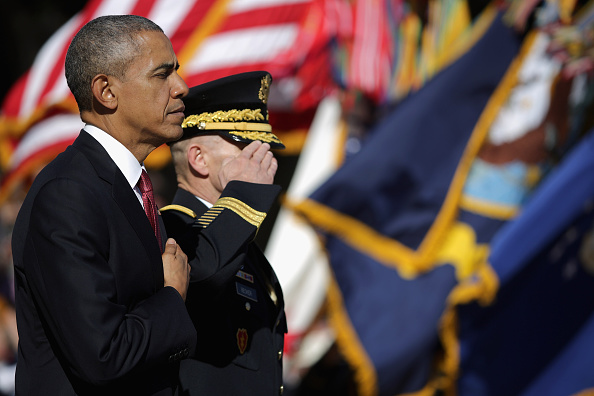 Veterans Day Commemorated At Arlington National Cemetery