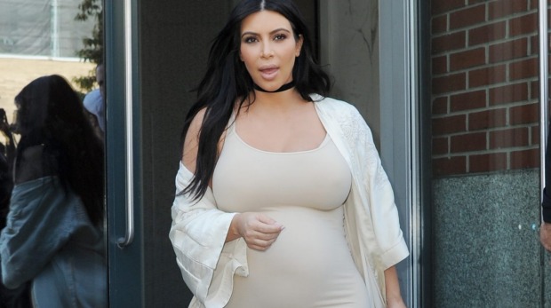 Hot mama Kim Kardashian West reveals she has put on 23.5 kilograms during her second pregnancy with six weeks to go until birth