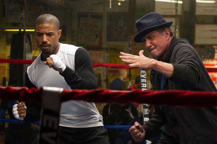 Michael B. Jordan and Sylvester Stallone Creed