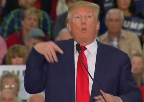 'He should stop using his disability to grandstand' - Donald Trump denies