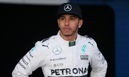 Image Text
 CONFUSION British driver Lewis Hamilton