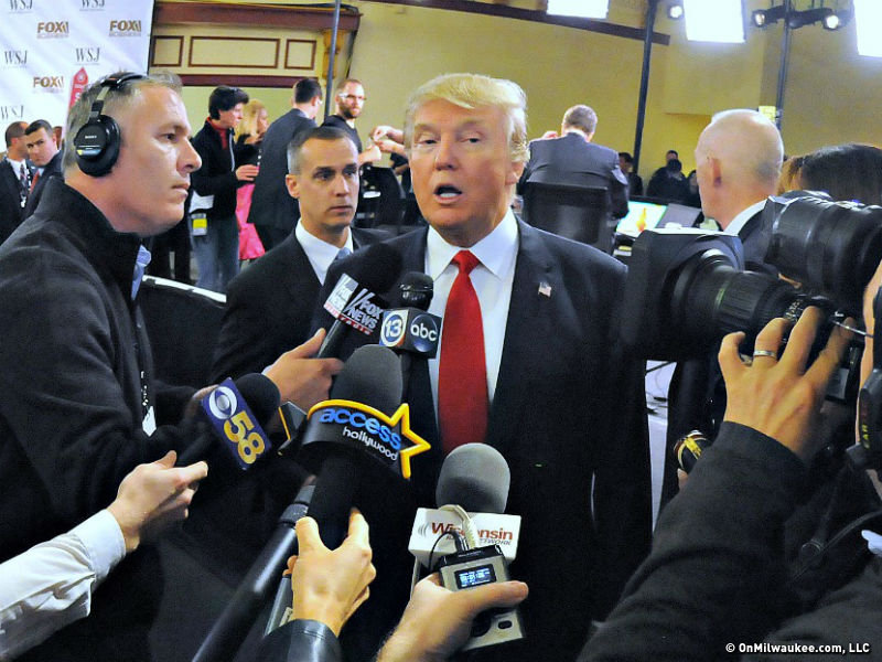 In Milwaukee Buzz Commentary  

  Jay has some advice for GOP presidential candidate Donald Trump