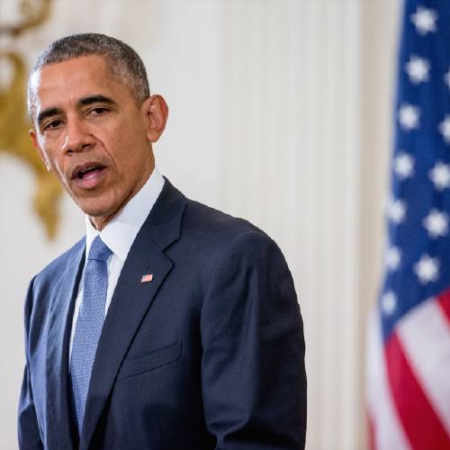 Obama speaks in the East Room at the White House in Washington Tuesday Nov. 24 2015. President Barack Obama is hoping to generate early momentum for international climate talks in Paris next week by holding one-on-one meetings