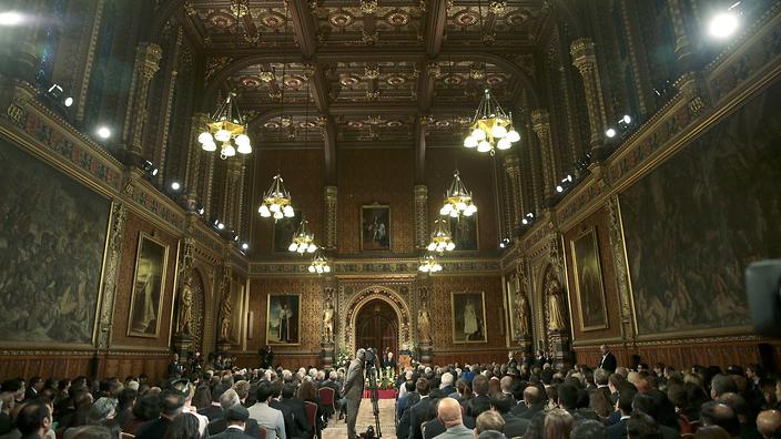 Indian Prime Minister Narendra Modi delivers a speech to the British Parliament.      
        
            
    
               Show Grid