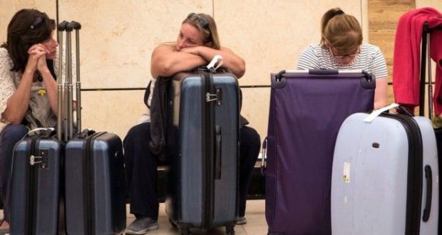 Security concerns have led to many tourists being stranded at Sharm el Sheikh airport