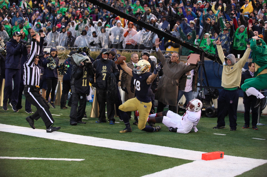 #4 Notre Dame celebrates Senior Day with a win over Wake Forest