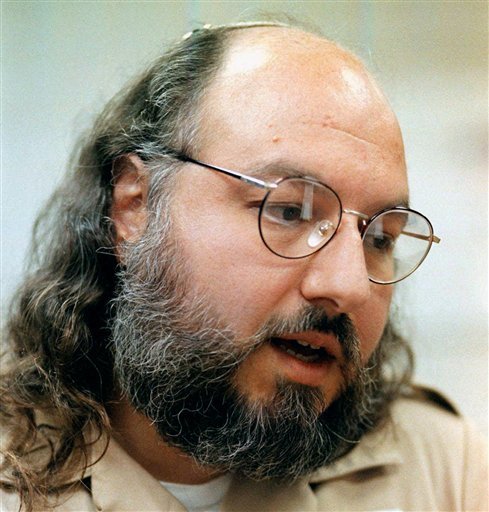 Jonathan Pollard speaks during an interview in a conference room at the Federal Correction Institution in Butner N.C. Pollard the Navy intelligence analyst whose 1985 arrest for selling secrets to Israel set off