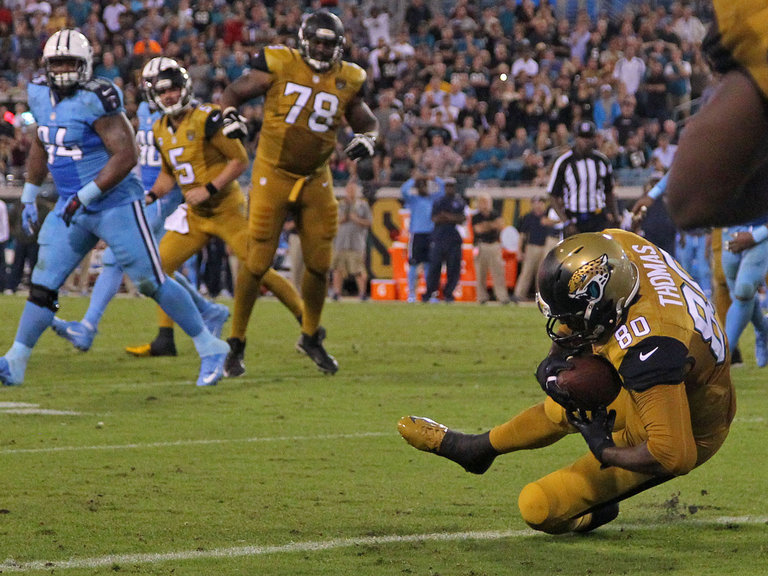 This Julius Thomas touchdown put the Jaguars ahead