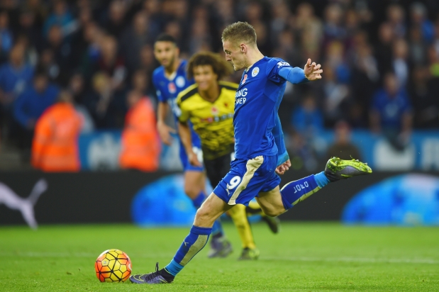 Vardy ties scoring record as England honors Paris victims