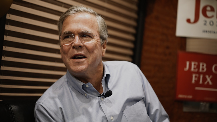 Would Jeb Bush kill baby Hiter? 'Hell yeah,' he says