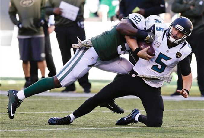 Jacksonville Jaguars vs New York Jets live NFL week 9,score updates, odds