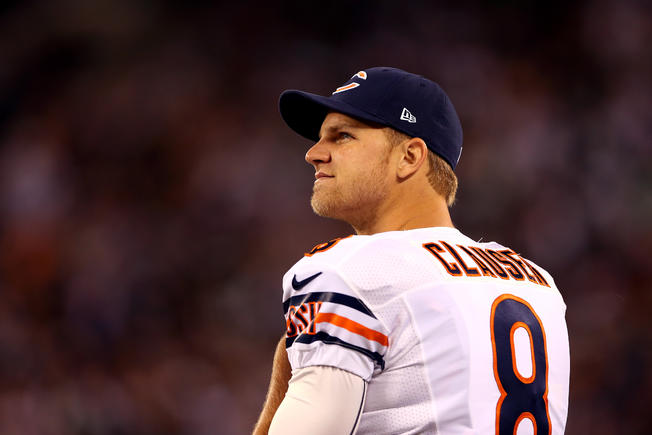 Bears waive QB Jimmy Clausen