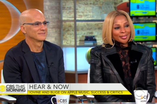 Jimmy Iovine and Mary J. Blige