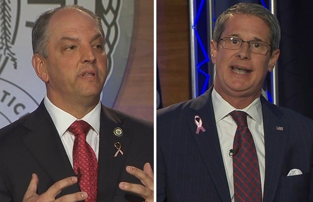 John Bel Edwards
David Vitter