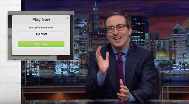 John Oliver compares Daily Fantasy Sports to “a nice baggie of heroin” on Last Week Tonight		Posted by	Dan Levy