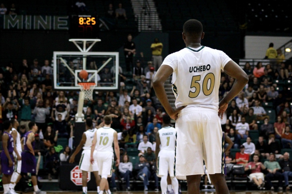 Joseph Uchebo led the way for Charlotte with 16 points and 12 rebounds