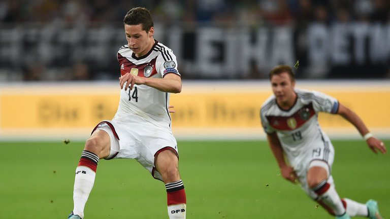 Julian Draxler is yet to play for Germany in 2015