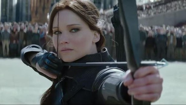 Katniss Everdeen in The Hunger Games Mockingjay- Part 2