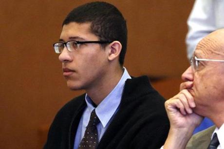 Philip Chism appeared in Salem Superior Court on Wednesday