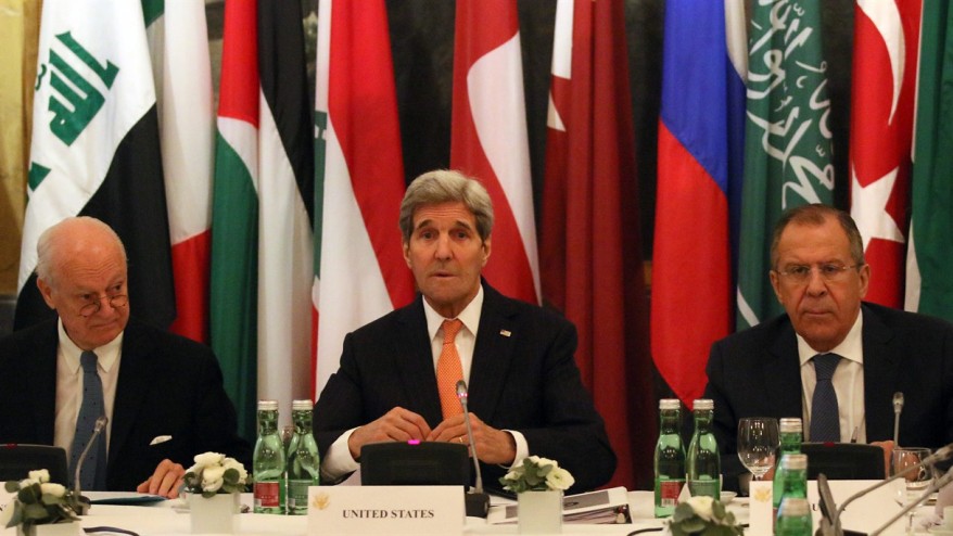 Syria talks begin in Vienna under pall of Paris attacks