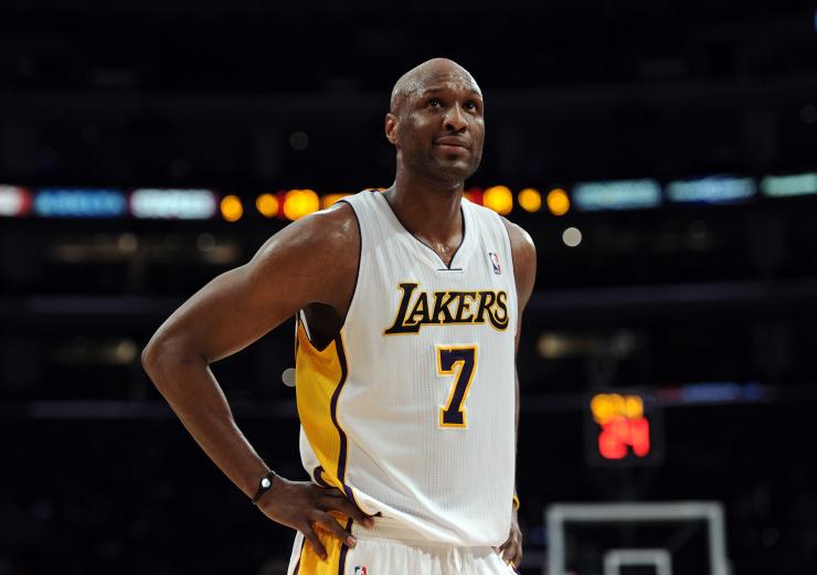 Lamar Odom able to walk