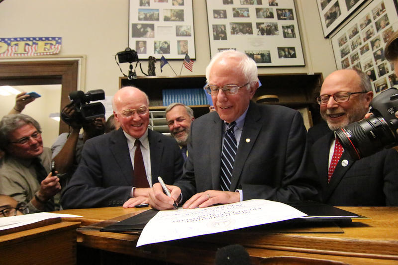 Last week Vermont Sen. Bernie Sanders filed for the N.H. Primary with ease